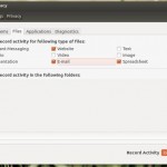 Настройки конфиденциальности в Ubuntu 12.04